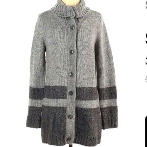 Talbots Grey Cardigan